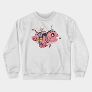 Pink Tiger Skyways Crewneck Sweatshirt